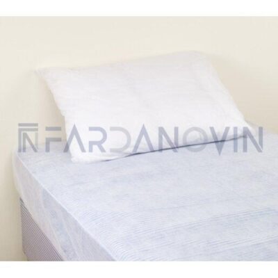 ست ملحفه کشدار و روبالشتی یکنفره یکبارمصرف | 2 تکه