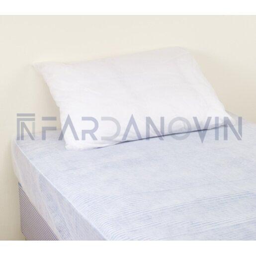 ست ملحفه کشدار و روبالشتی یکنفره یکبارمصرف | 2 تکه