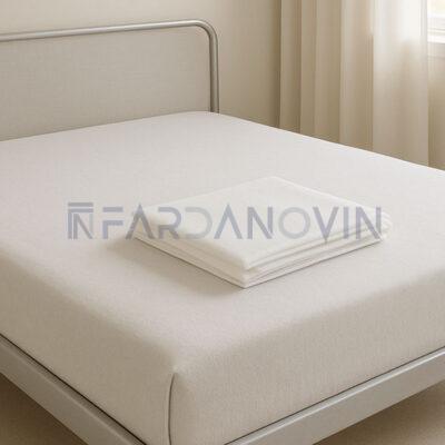 ملحفه دونفره ساده یکبارمصرف