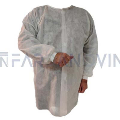 گان آزمایشگاهی یکبارمصرف 40 گرم سایز بزرگ