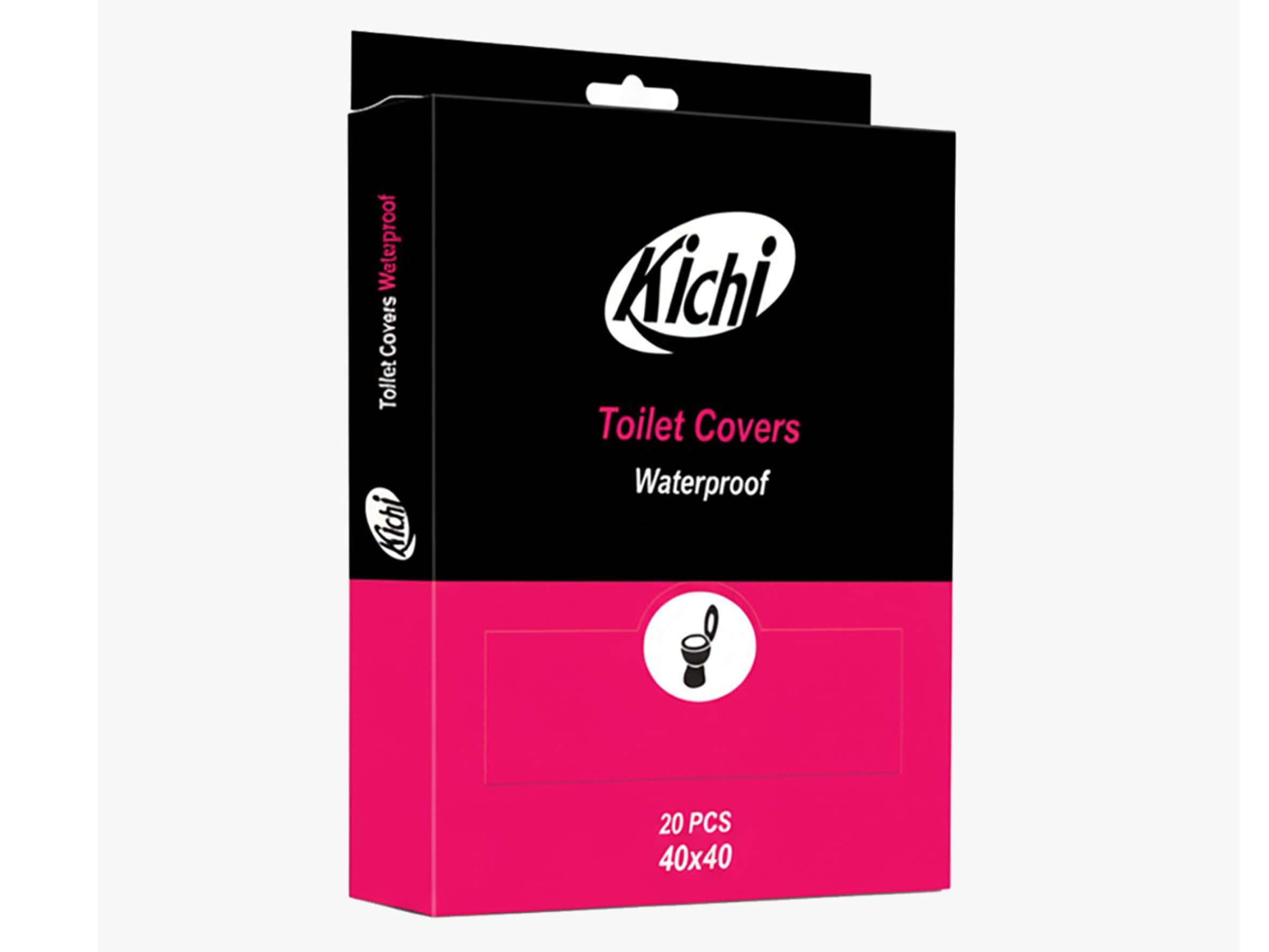 12 کاور توالت فرنگی ضدآب جعبهای کیچی