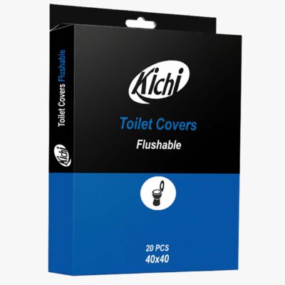 کاور توالت فرنگی رد شونده در آب 20 عددي جعبه اي کی چی