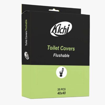 کاور توالت فرنگی رد شونده در آب35 عددي جعبه اي  کی چی